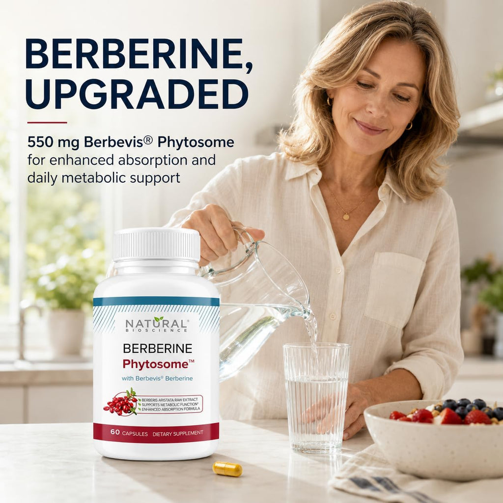 Berberina Phytosome Complex con Berbevis® 550mg 60 Cápsulas