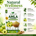 Polvo de Amla Orgánico - Complemento de Vitamina C Natural para Inmunidad y Cabello - 227 g