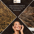 Polvo de Jatamansi 100% Natural - Nardostachys jatamansi (Raíz de Espicanardo) para el Cuidado del Cabello y la Salud - 100 g