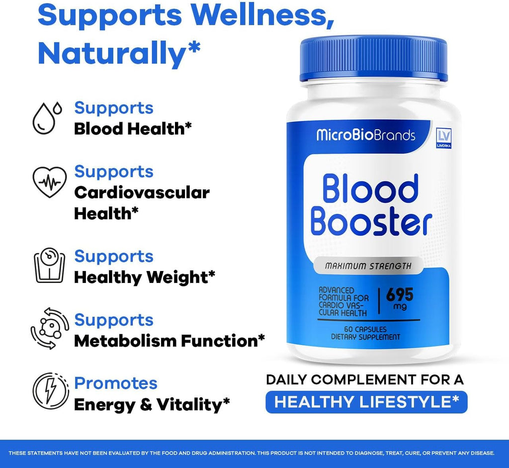 Microbio Capsules – Suplemento Natural para el Equilibrio Sanguíneo y Bienestar General