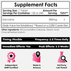 Nootropics Depot Sarcosina 500 mg Comprimidos Masticables (120 Unidades)