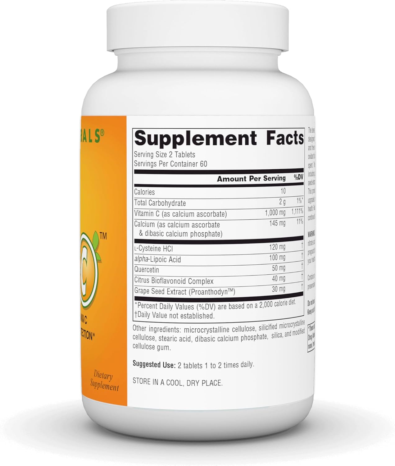 Source Naturals Systemic C – Vitamina C 500 mg, 120 Comprimidos