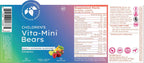 Mountain Meadow Herbs Vita-Mini Bears Multivitamínico para Niños con Gominolas de Frutas, 60 unidades