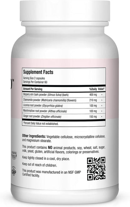 Maxi Health Stomach Soothe – Fórmula – Regaliz (Glycyrrhiza glabra): La raíz de regaliz contiene compuestos que – Image 3