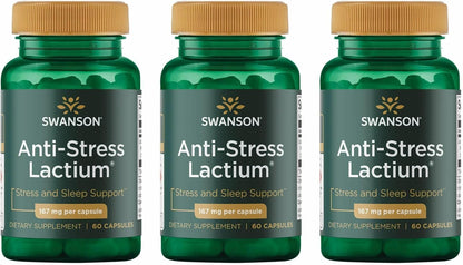 Swanson Women's Anti-Stress Formula (Lactium) - Ayuda a Contrarrestar el Estrés, Promueve la Relajación y el Sueño Reparador – Image 8