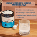 Live Conscious Colostrum Powder - Calostro Bovino de Pasto con Lactoferrina (227 g)