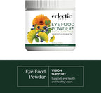 Eclectic Herb - Organic Eye Food Powder | Apoyo Visual, Suplemento Superfood de Vitaminas y Minerales | Bilberry + Ginkgo | Vegano, No-GMO (138 g)