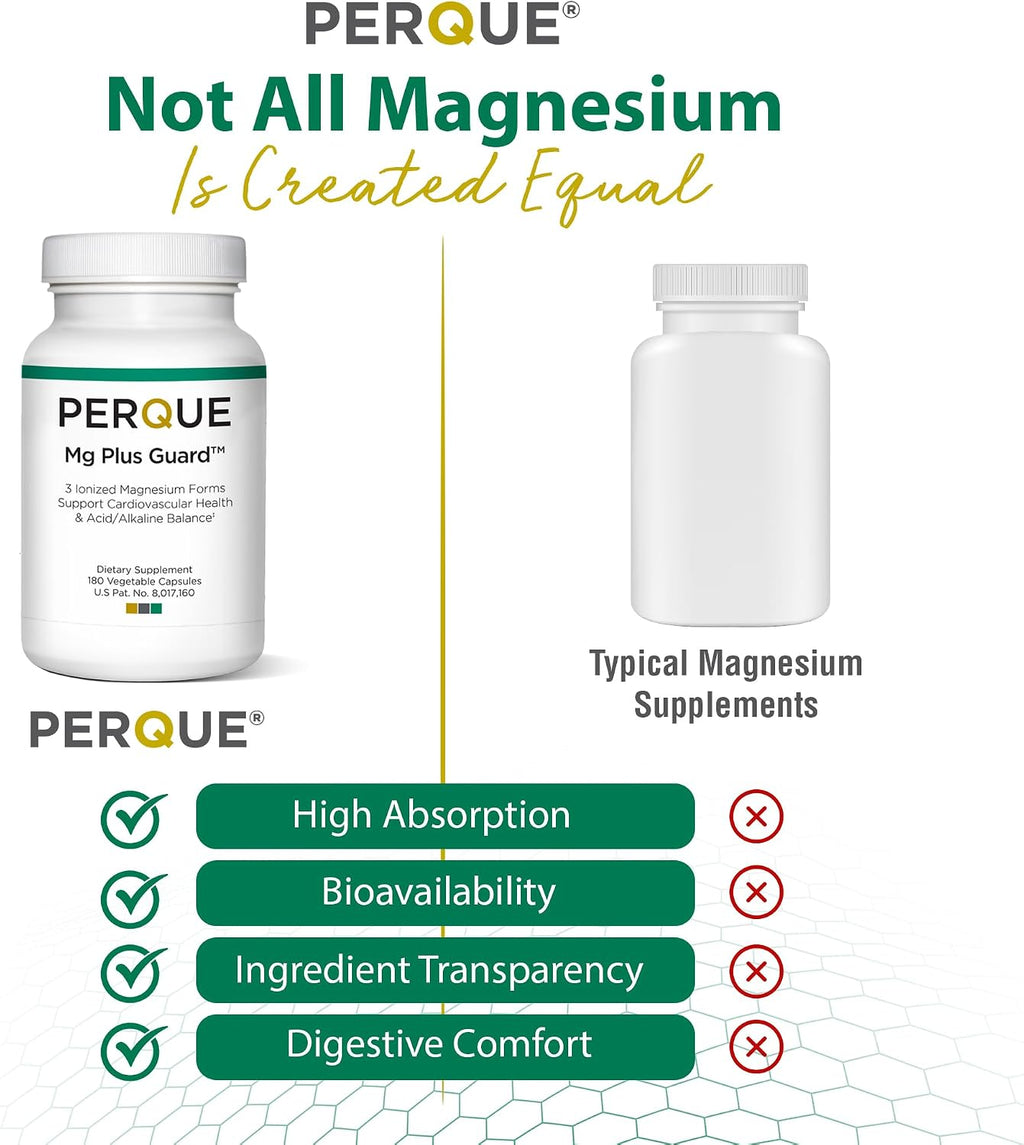 PERQUE Mg Plus Guard - 180 Cápsulas Vegetales