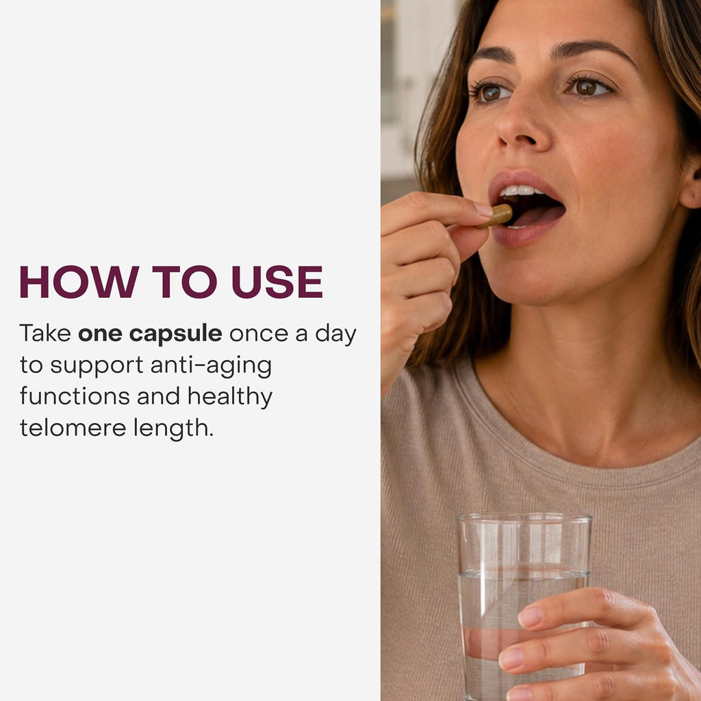 Healthycell Suplemento de Longitud de Telómeros – 30 Cápsulas