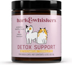 Bark & Whiskers Detox Support - Ayuda a la función hepática y renal - Mezcla herbal con cardo mariano orgánico y té verde - 51 g (1.8 oz)