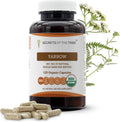 Secrets of the Tribe Yarrow 120 Cápsulas, 800 mg, USDA Organic Milenrama (Achillea millefolium) Hoja y Flor Seca