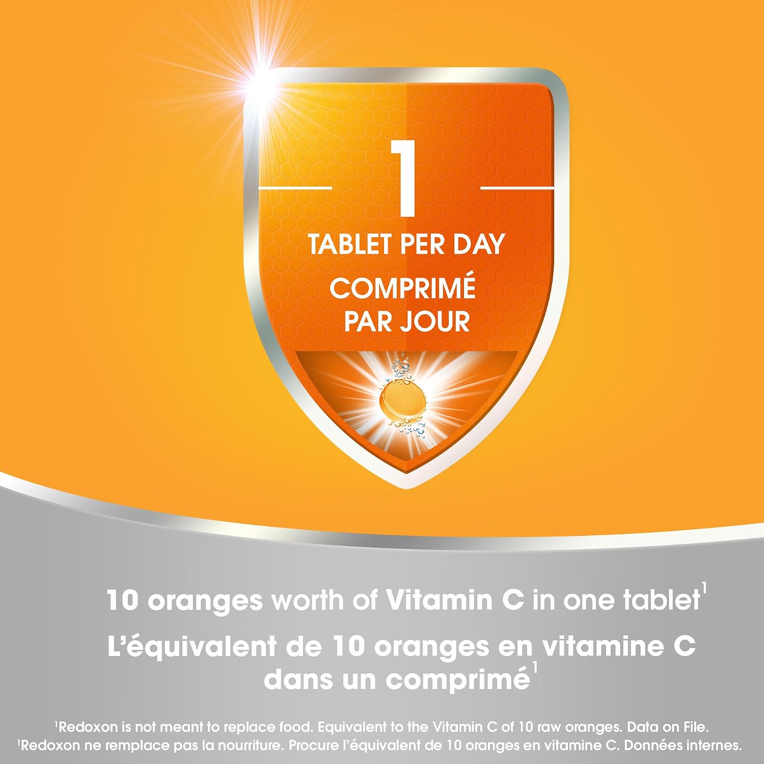 Redoxon Vitamina C Naranja - 15 Comprimidos Efervescentes