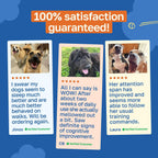 Happy Paws Cognitive Taurine Supplement for Dogs - Soft Chews con Espirulina, CoQ10 y Vitaminas B
