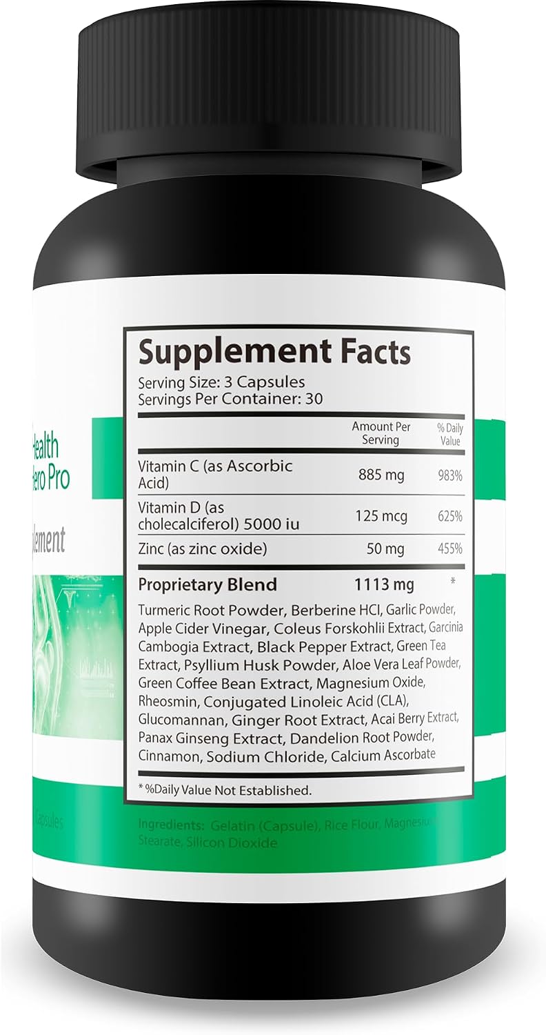 Joint Health Hero Pro - Suplemento para Articulaciones y Huesos con Cúrcuma, Vitamina D y C