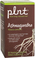 plnt Ashwagandha - 380mg por Cápsula (90 Cápsulas Veganas)