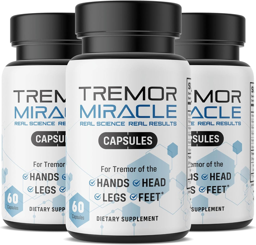 Real Science Tremor Miracle Cápsulas – Suplemento para Temblores