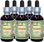 African Cherry Pygeum (Prunus Africana) Glycerite - Extracto Líquido Sin Alcohol 5x60 ml