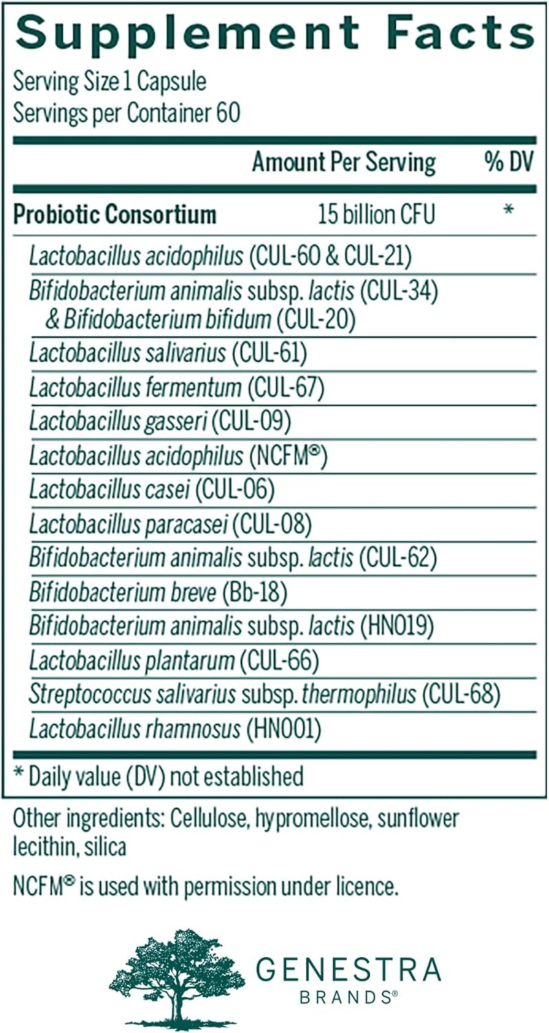 HMF Multi Strain | 16 Probiotic Strains | 60 Capsules