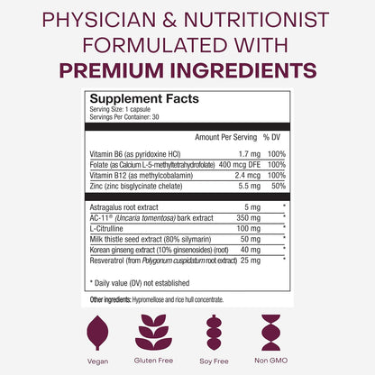 Healthycell Suplemento de Longitud de – Vitamina B12 (metilcobalamina): Ayuda al metabolismo energético normal y a – Image 5