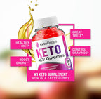 Keto Drops ACV Gummies - 3 Paquetes (180 Gominolas)