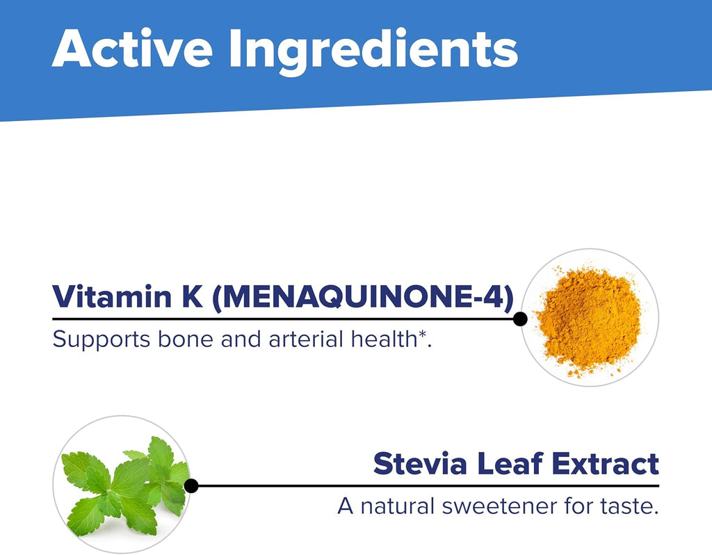 Superior Source Vitamina K2 500 mcg MK-4 - Tabletas sublinguales - 60 unidades
