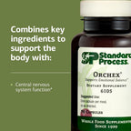 Standard Process Orchex - Suplemento alimenticio con vitaminas B6 y niacina - 90 cápsulas