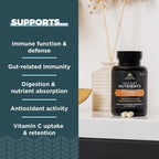 Ancient Nutrition Probióticos y Vitamina C - 30 Dosis