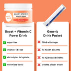 Wink Well Boost Vitamina C en Polvo con D3, Magnesio y Zinc - 30 Sobres