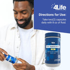 4Life Transfer Factor Plus Zinc – Apoyo Inmunológico con Hongos, 60 Cápsulas