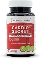 Secrets of the Tribe - Cardio Secret, Fórmula de Flujo Arterial, Mezcla de Hierbas (60 Cápsulas)