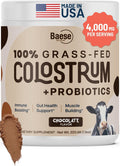Baese Nutrition Colostro Bovino 4000mg con Probióticos - Sabor Chocolate (220.98g)