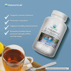 Nature's Lab L-Teanina, 200 mg - 60 Cápsulas