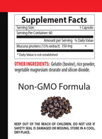 VIP VITAMINS Extracto de Mucuna Pruriens (Velvet Bean) - 120 Cápsulas