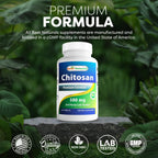 Best Naturals Quitosano 500 mg - 120 Comprimidos (Pack de 3)