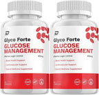 Glyco Forte Cápsulas - Suplemento Avanzado, Fórmula 100% Natural (2 Paquetes, 120 Cápsulas)