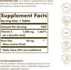 Solgar Vitamina C 1500 mg con Rosa Mosqueta – 90 Comprimidos