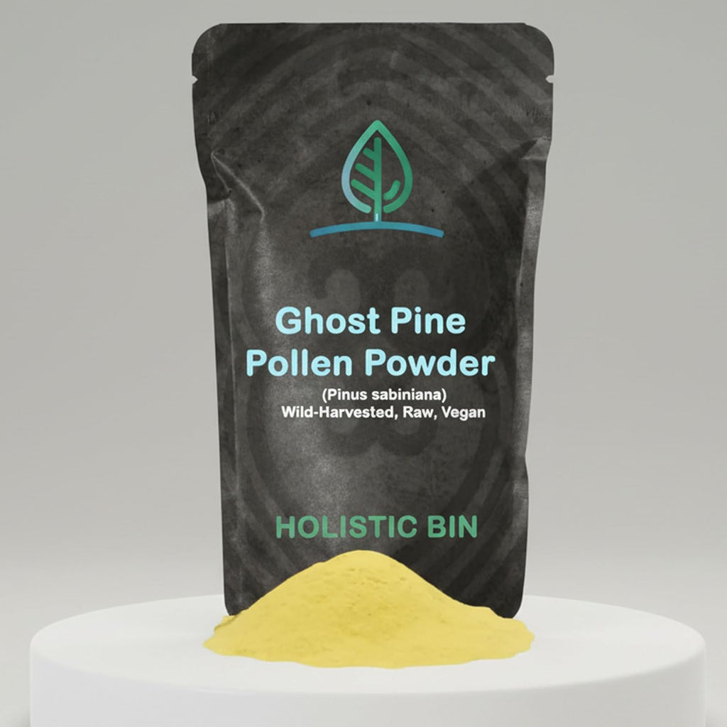 Holistic Bin Polen de Pino Orgánico en Polvo - Grado Farmacéutico, 20 g