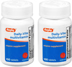 Rugby Daily-Vite Multivitamin - 100 Tablets (2 Pack)