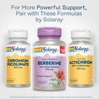 Solaray Berberina 500mg - 100 Cápsulas Veganas