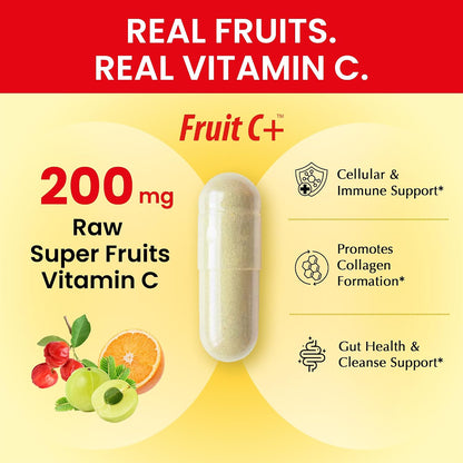 Organic Veda Super Fruits Vitamina C - Amla – Bioflavonoides: La inclusión de bioflavonoides cítricos puede – Image 4