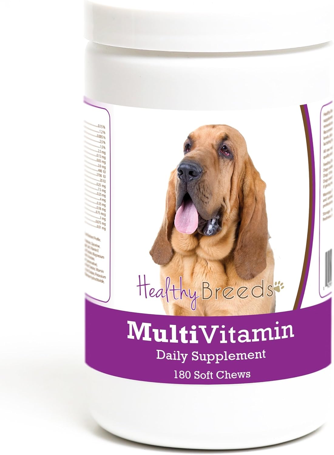 Healthy Breeds Bloodhound Multivitamin Soft Chew para Perros 180 unidades