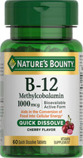 Nature's Bounty Vitamina B12, 60 comprimidos