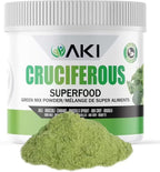 AKI Cruciferous Superfood Green Mix Powder - Mezcla de Verduras Crucíferas (454g)