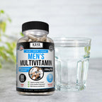 Kaya Naturals Multivitamínico para Hombres - Multivitamínico Prostático - Suplemento Diario de Multiminerales - 60 Cápsulas Veganas