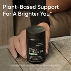 Sports Research Vitamina D3 Vegana 5000 IU (125 mcg) con Aceite de Coco - 60 Softgels