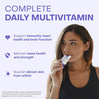 Healthycell Bioactive Daily Liquid Multivitamin – 20+ Vitaminas, Minerales y Antioxidantes – 14 Gel Packs
