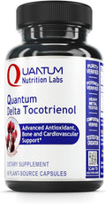 QNL Quantum Delta Tocotrienol - Complejo de Vitamina E con Tocotrienoles, 60 Cápsulas Vegetales