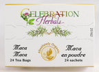 CELEBRATION HERBALS Maca Maca Root Powder Organic, 24 bolsitas (9 g)