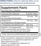 Metabolic Maintenance Ashwagandha Plus - Shoden Extract, L-Teanina y Magnesio - 60 Cápsulas Vegetarianas
