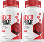 Glyco Prime Cápsulas – Suplemento Avanzado GlycoPrime con Fórmula Natural (2 Paquetes, 120 Cápsulas)
